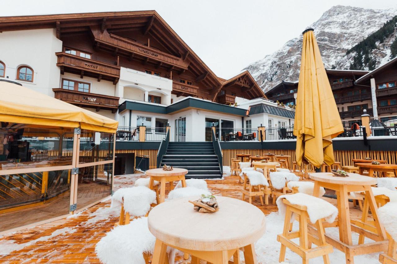 Hotel Mittagskogel Pitztal Sankt Leonhard im Pitztal Exteriör bild