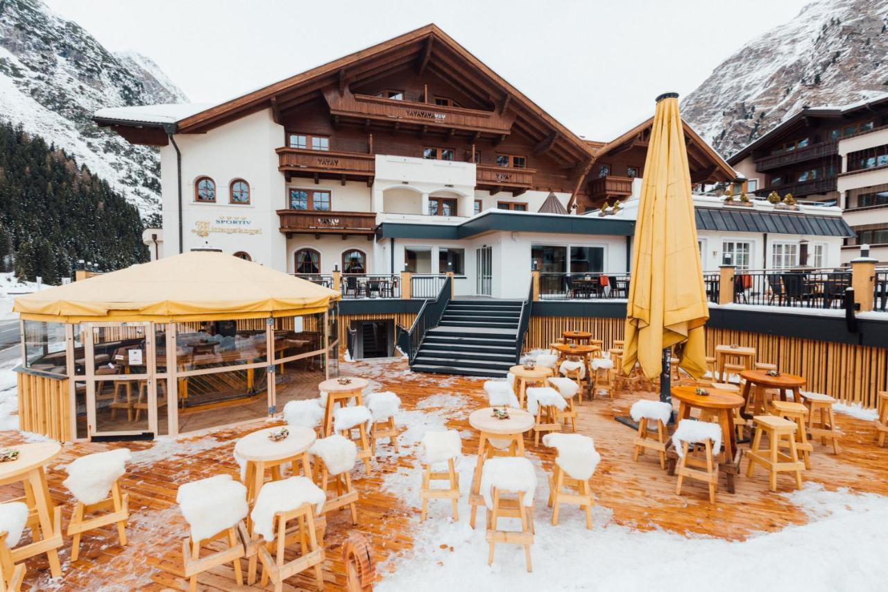 Hotel Mittagskogel Pitztal Sankt Leonhard im Pitztal Exteriör bild