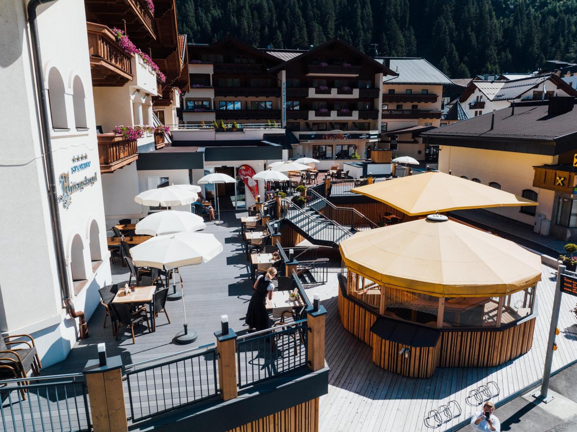 Hotel Mittagskogel Pitztal Sankt Leonhard im Pitztal Exteriör bild